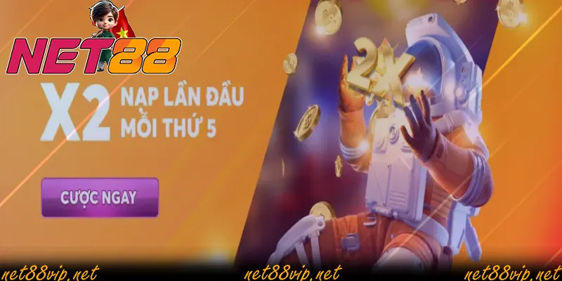 Net88 tặng người chơi phiếu nạp thưởng đặc biệt dành riêng vào thứ 5